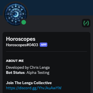 Horoscope Discord Bot
